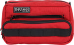 Thrashin Supply Co Handlebar Bag Plus Orange/Red - 12.5cm (5") x 22.9cm (9") x 10 cm (4")