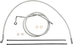 Magnum Shielding Sterling Chromite II Designer Handlebar Cable Install Kit For Harley Davidson FLHR 1750 2021-2022 45.5 - 51cm (18" - 20") - Chrome Clear-Coated
