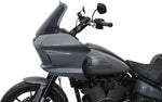 Klock Werks Flare Windshield For Harley Davidson FXLRST 1923 2022-2025 25.5 cm (10") - Dark Smoke