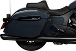 Drag Specialties Predator III Double Diamond Seat For Indian Challenger 108 ABS 2020-2025 - Black/Black