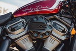 Cult Werk Slotted Air Filter Cover For Harley Davidson RH 975 2022-2025 - Gloss Black