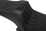 Drag Specialties Predator III Double Diamond Seat For Indian Challenger 108 ABS 2020-2025 - Black