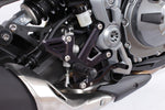 Gilles Adjustable Rearset RCT10GT For Kawasaki Z 900 2018-2019 Left and Right - Black