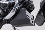 SW Motech Engine Guard For Honda ST 125 2023-2024 - Black Brushed Powder-Silver