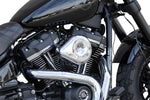 S&S Cycle Mini Teardrop Stealth Air Cleaner Kit For Harley Davidson FLDE 1750 2018-2020 - Chrome
