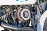 S&S Cycle Air Stinger Stealth Air Cleaner Kit For Harley Davidson FLD 1690 2012-2016 - Black/Chrome