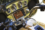 Kuryakyn Tri-Line Gauge Trim For Harley Davidson FLHT 1750 2019 - Chrome