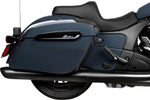Drag Specialties Predator III Double Diamond Seat For Indian Challenger 108 ABS 2020-2025 - Black/Black