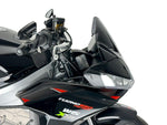 WRS Windscreen For Aprilia Tuono 660 ABS 2021-2024 23.5 cm (9-1/4") - Dark Smoke