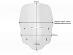 WRS Windscreen For Honda XL750 ABS 2023-2024 50.5 cm (19-7/8") - Clear