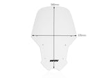 WRS Windscreen For Honda CRF1100L ABS Africa Twin 2020-2024 54 cm (21-1/4") - Clear