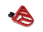 Heinz Bikes Mini Floorboard Footpegs For Harley Davidson FLD 1690 2012-2013 Fit Front Or Rear - Red