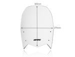 WRS Windscreen For Yamaha XTZ 690 2019-2022 36.5 cm (14-3/8") - Clear