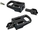 Biltwell Punisher Passenger Footpegs For Harley Davidson FLDE 1750 2018-2020 - Black