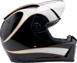 Biltwell Lane Splitter 22.06 Helmet - Black White