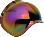 Biltwell Anti-Fog Bubble Shield - Mirror Rainbow