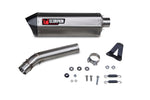 Scorpion Serket Parallel Slip-On Titanium For Yamaha Tenere 700 World Raid 2022-2025