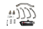 Scorpion Serket Parallel Full System Carbon Fibre For Kawasaki ZX-4RR 2023-2025