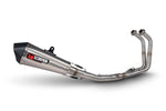 Scorpion Serket Taper Race System Stainless Steel For Kawasaki Ninja 500 2024-2025