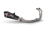 Scorpion Serket Taper Race System Carbon Fibre For Kawasaki Ninja 500 2024-2025