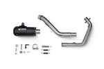Scorpion Red Power Full System Black Ceramic For Honda CB 125 R 2024-2025