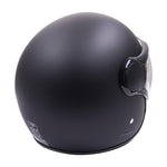 Axor Jet Open Face Helmet - Matt Black / Black