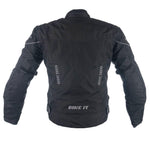 Bike It Insignia Textile Ladies Waterproof Motorcycle Jacket Black