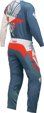 Thor Womens Sector Split Jersey - Blue White