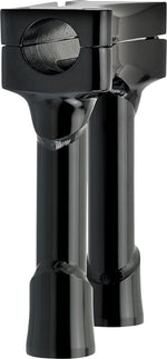 Biltwell Murdock O S Risers 15 cm (6") - Black Satin