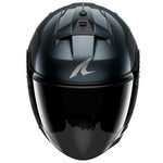 Shark Jet Open Face Motorcycle Helmet - Dark Shadow Mat B16