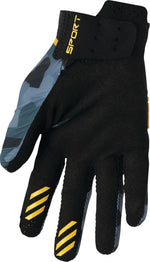 Thor Womens Sportmode Shadow Gloves - Black Blue
