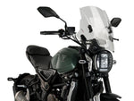 Puig Adjustable Twin Screen For Suzuki 125 XT 1999-2000 - Clear