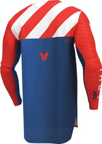 Thor Sportmode Synth Jersey - Blue/Red/White