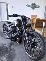Cult Werk Fork Covers For Harley Davidson FXSB 1690 2013 Upper - Black