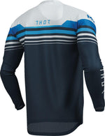 Thor Launchmode Air Raptor Jersey - Grey/Midnight Blue/White