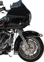 Klock Werks FXRP-Style Fairing Kit For Harley Davidson FLHRCI 1450 EFI 2000-2001 - Black/Powder-Primed/White