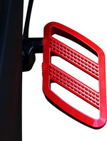 Show Chrome Combat Floorboards For Can Am RYKER 600 ACE 2019-2024 - Red