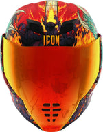 Icon Unisex Airflite Blegh MIPS Helmet - Red