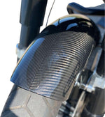 Slyfox Carbon Shorty Fender For Harley Davidson FLH 1868 ABS 2021 48.3 cm (19") Front - Black Gloss
