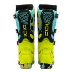 Sidi Crossair X Motocross Boots - Mint/Fluo Yellow
