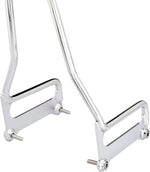Biltwell EXFIL Sissy Bars For Harley Davidson FLDE 1750 2018-2020 - Chrome