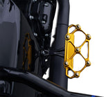 Arlen Ness Diamond Passenger Floorboards For Harley Davidson FLD 1690 2012-2013 - Gold
