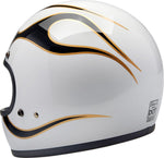 Biltwell Gringo Helmet - Black White