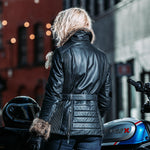 Spada Lancer Leather CE Ladies Jacket Black