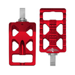 Heinz Bikes Foot Pegs For Harley Davidson FLDE1750 2018-2020 Rear - Red