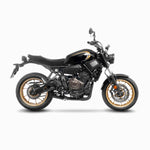 LeoVince LV-10 Full Black Full Exhaust System For Yamaha MT-07 ABS 2020-2026