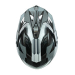 Spada Trailhawk Raptor Adventure Motorcycle Helmet - Black/Grey