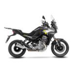 LeoVince LV-14 Stainless Steel Silencer For Moto Guzzi Stelvio 1000 2024-2025 Right