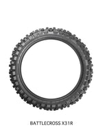Bridgestone Battlecross X31 Rear Tyre 62M 110 90-19"