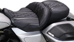 Mustang Deluxe Touring Seat For Harley Davidson FLHX 1923 ABS 2024-2026 - Black